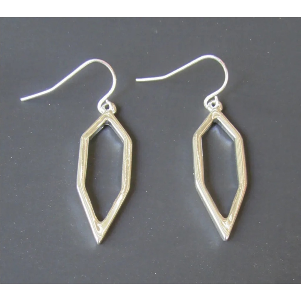 New Premier Designs Earrings Silver Tone Dangle